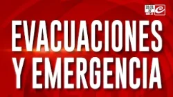 Evacuaciones y emergencia: "El niño" golpea el litoral