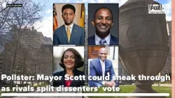 Pollster: Mayor Scott could sneak through as rivals split dissenters' vote in mayor's race