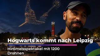 Drone Show Leipzig: How 1,200 Drones Are Flying Over the Festwiese | Sachsen Fernsehen