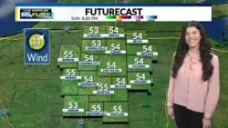 Clear and cool evening