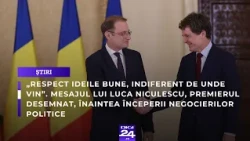 Mesajul lui Luca Niculescu, premierul desemnat, înaintea începerii negocierilor politice