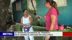 5 TRAFFIC ACCIDENT REPORTED IN THE EL ESTADIO NEIGHBORHOOD IN CHOLUTECA