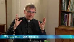"Živě s biskupem" – biskup Tomáš Holub na @tv_noe