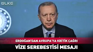 Critical Call from Erdoğan to Europe! Visa Liberalization Message #BreakingNews