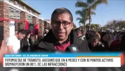 Fotomultas de tránsito: en 6 meses y con 10 puntos activos disminuyeron un 80% de las infracciones