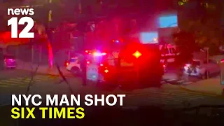 24-year-old shot 6 times in The Bronx; police hunt 4 suspects