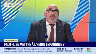 Emmanuel Lechypre vs. Jean-Marc Daniel: Should we adopt the Spanish schedule?