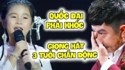 Ca Sĩ Quốc Đại PHẢI KHÓC Vì Giọng Nhí 3 Tuổi Ca Bài Này | THVL