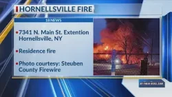 Fire devastates home in Hornellsville, several departments respond
