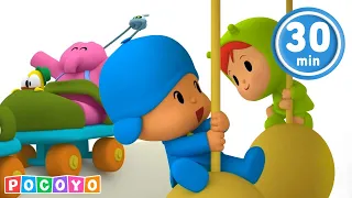 🎡 Pocoyo’s TINY AMUSEMENT PARK WORLD! | Pocoyo English | CARTOONS