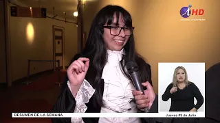 Joven pianista estrenó primera obra en el Municipal (08.07.2026)