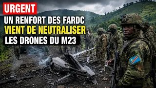 🚨 URGENT – The FARDC strikes back: reinforcements have just neutralized M23 drones