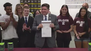 Governor Pritzker sign statewide cell phone ban for Illinois schools