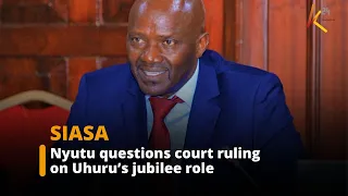 Nyutu questions court ruling on Uhuru’s jubilee role
