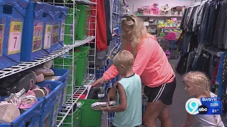 DeWitt store helps families save on back-to-school clothes