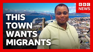 This town is losing people. Can migrants help? | BBC News