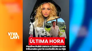 Paulina Rubio obtiene la custodia definitiva de su hijo | Vivalavi