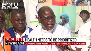 Bishop Wasonga Calls for Dialogue to End Health Workers’ Strike. #ebrunews
