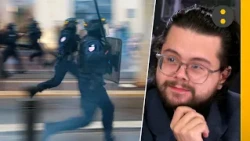 "People are afraid to protest because of the police" (Hugo Couturier)