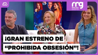 ¡El elenco de Prohibida Obsesión visita Mucho Gusto a horas de su GRAN ESTRENO!