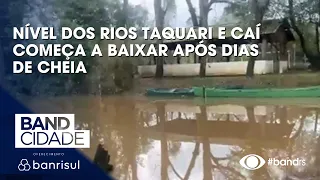 Taquari and Caí river levels begin to drop after days of flooding