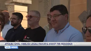 Jitolbu għal obbligi legali favur il-kwiet fir-residenzi