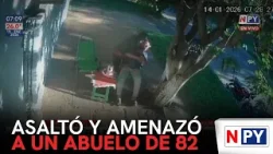 Abuelito asaltado frente a su vivienda en Villarrica