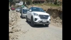 Roadwork in the El Plateado sector causes inconvenience for drivers