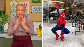 Jimena Monteverde and her encounter with the “three-legged Spider-Man” from the joy train
