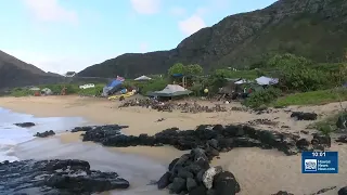 Trash at East Oahu beach highlights community’s homeless problem