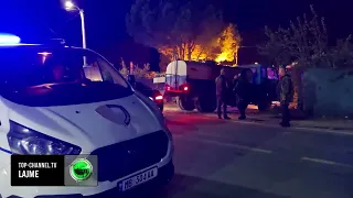 Top Channel/ Ndërhyrje nga ajri te Gjiri i Lalzit, flakët përpinë pishat dhe rrezikuan hotelet