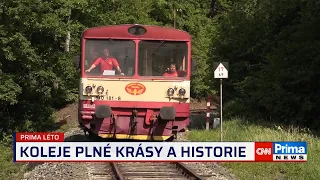 Prima ROK: Zubrnická lokálka: Koleje plné krásy a historie