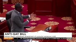 Anti-Gay Bill: Afenyo Markin withdraws amendment of custodial sentence in bill (21-2-24)