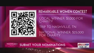 Submit your entries for Remarkable Women