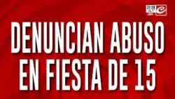 Escándalo en una fiesta de 15: un invitado se sobrepasó con las menores