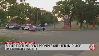 Buffalo State shelter-in-place lifted after shots fired