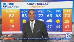High winds, heat settle down as cooler temps head into Southern California
