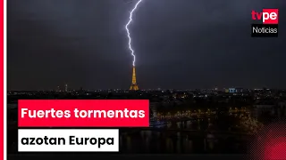 Europe on alert: intense storms put an end to heat wave