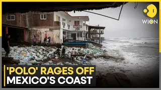 Hurricane Polo Batters Mexico's Pacific Coast | WION News