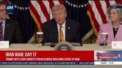 Трамп выступил с заявлением по Ближнему Востоку после 17 дней войны с Ираном.