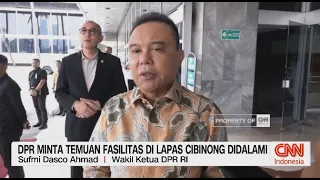 Dasco Minta Komisi XIII DPR Dalami Temuan Fasilitas Mewah di Lapas Cibinong