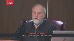Uvalde school shooting trial: Judge throws out teacher's testimony (full exchange)