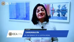 OEA News: Conmemoración del Día Mundial de la Justicia Social. 19 de febrero de 2026. OEA News: Conmemoración del Día Mundial de la Justicia Social. 19 de febrero de 2026.