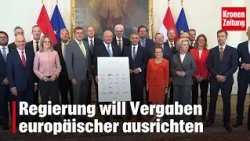 Government wants to make public procurement more European | krone.tv NEWS