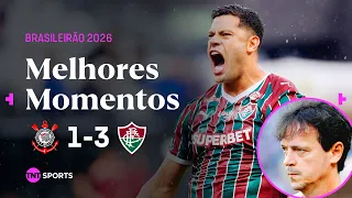HULK DECIDE E CORINTHIANS PERDE SEXTO JOGO SEGUIDO NO BRASILEIRÃO | CORINTHIANS 1 X 3 FLUMINENSE
