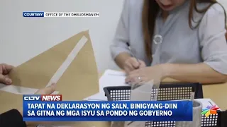 Tapat na deklarasyon ng SALN, binigyang-diin sa gitna ng mga isyu sa pondo ng gobyerno | CLTV36 News