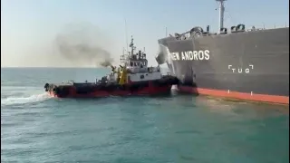 هدف قرار گرفتن نفت‌کش پانامایی در آب‌های عراق و گمانه‌زنی‌ها درباره‌ی دست داشتن جمهوری اسلامی