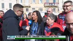 Sul palco di Sanremo un sogno che diventà realtà d'inclusione. Speciale tv