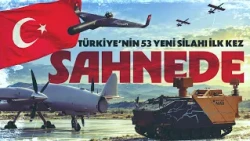 Türkiye's 53 new weapons on the stage for the first time