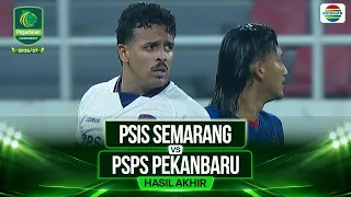 PSIS Semarang vs PSPS Pekanbaru - Hasil Akhir | Pegadaian Championship 2026/27